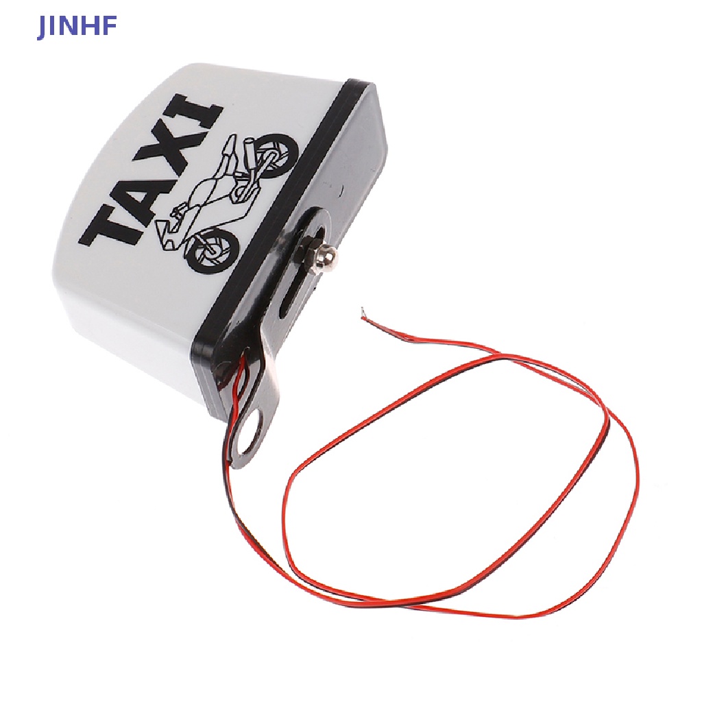 Bảng Đèn LED Cảnh Báo Chữ Taxi Trang Trí Xe Mô Tô JINHF