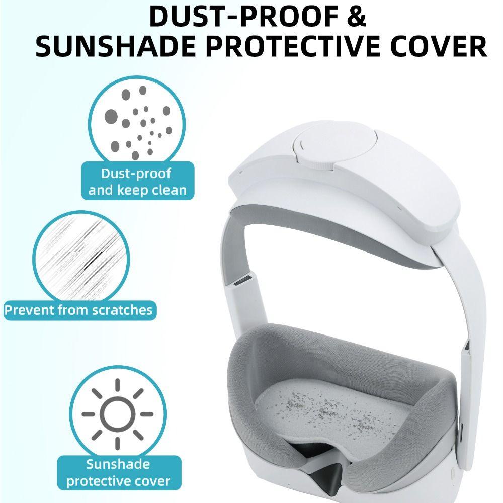 Nắp Bảo Vệ Ống Kính Chống Bụi Bẩn / Trầy Xước Có Thể Giặt Sạch Cho Pico 4 VR