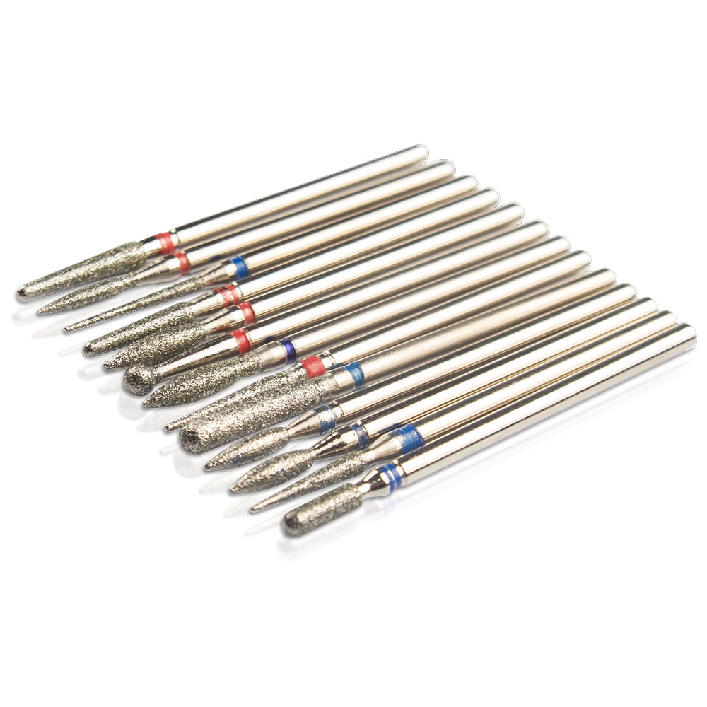 Bộ 5 Mũi Khoan Móng Tay Kim Cương Chuyên Dụng Cho Máy Mài Móng Tay