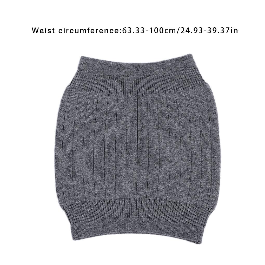 Đai Thắt Lưng Vải Cashmere Co Giãn Hỗ Trợ Giữ Ấm Linh Hoạt Cho Nam Và Nữ