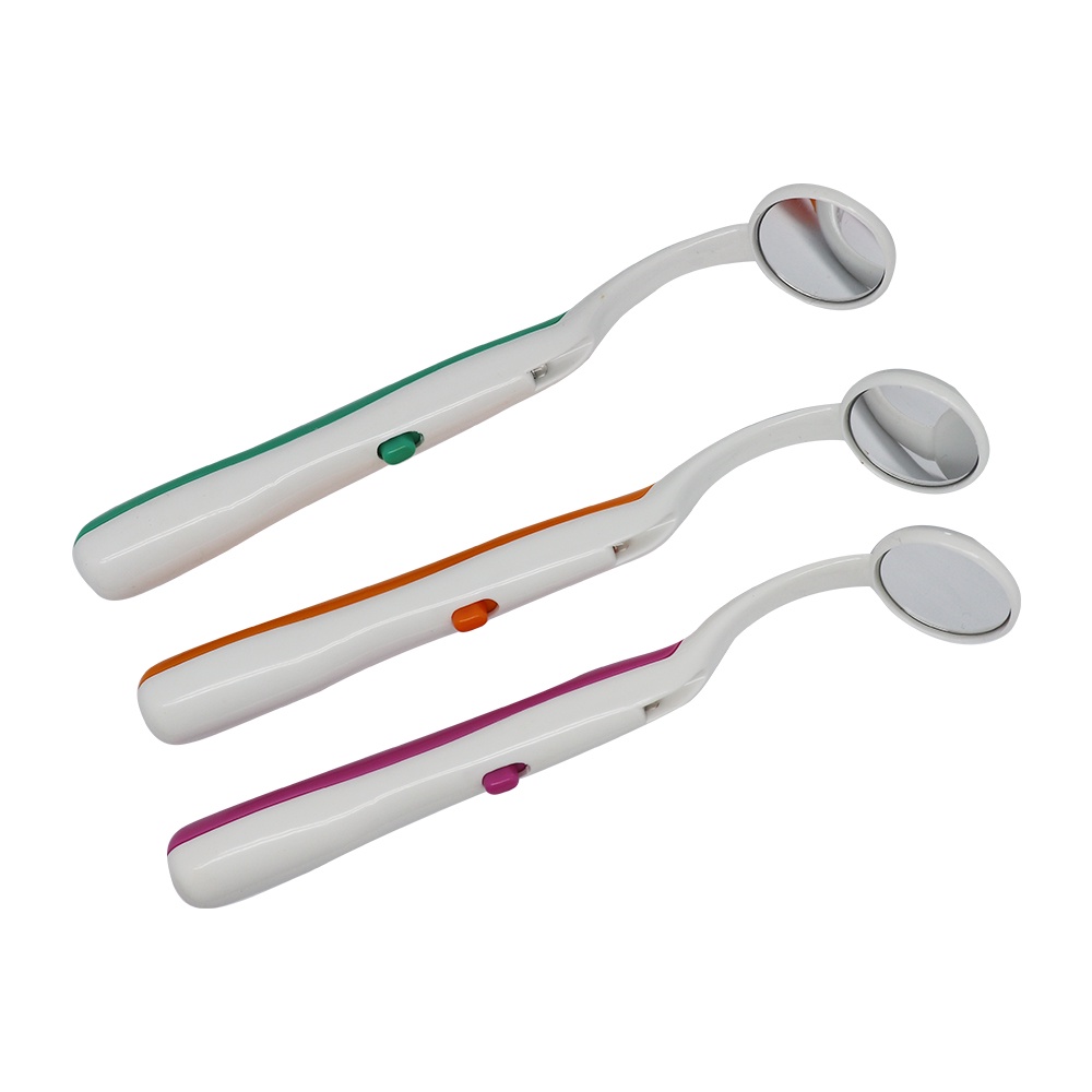 Gương Nha Khoa Có Đèn Led Siêu Sáng Chống Sương Mù Tiện Dụng