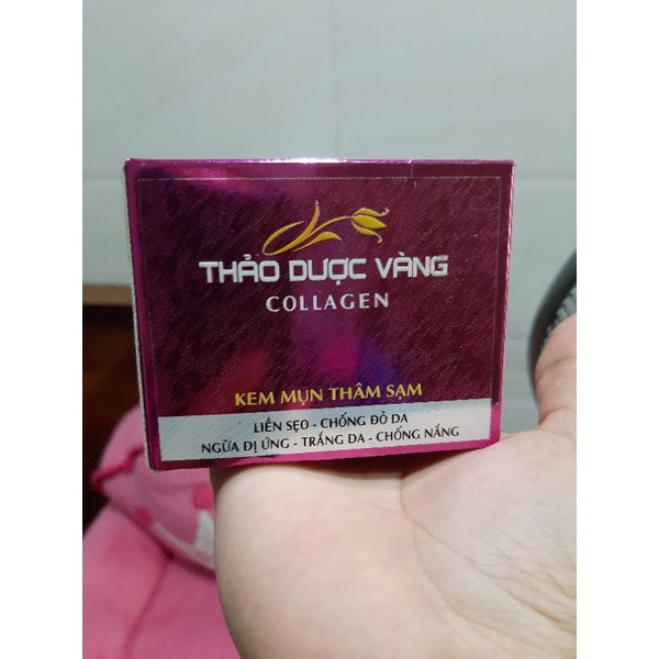 Kem Thảo Dược vàng mụn thâm sạm 15g