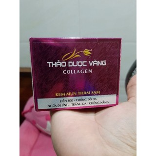 Kem Thảo Dược vàng mụn thâm sạm 15g