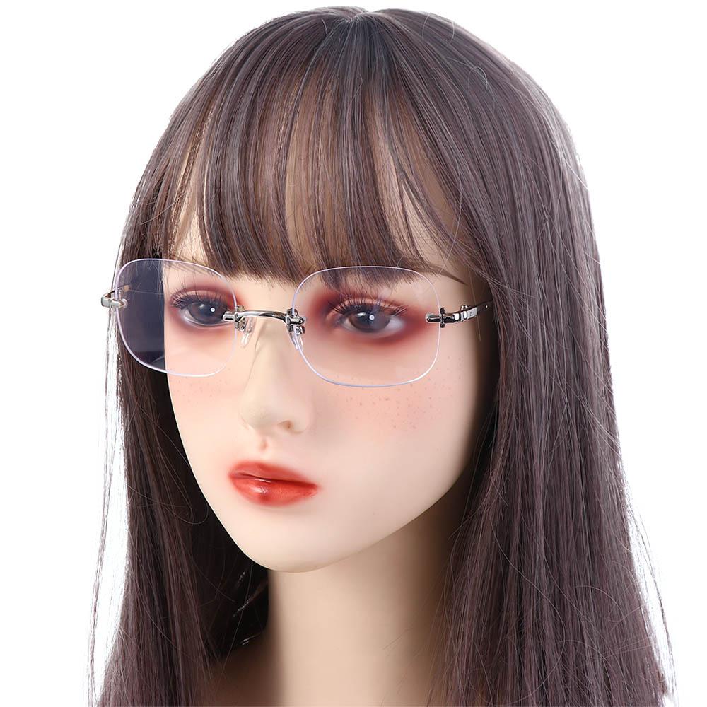 USNOW Kính Mát Gọng Vuông Chống Ánh Sáng Xanh Thời Trang Cho Nữ