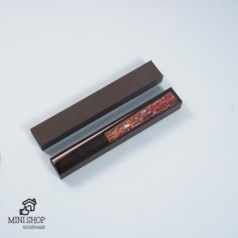 Hộp Đựng Làm Qùa Quạt Cổ Trang Trung Quốc Xếp Cầm Tay