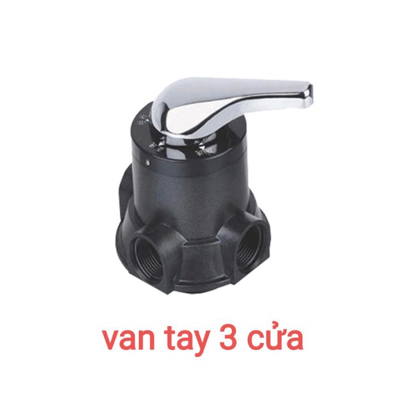 VAN TAY 3 CỬA R27 RX TAY MẠ CROM