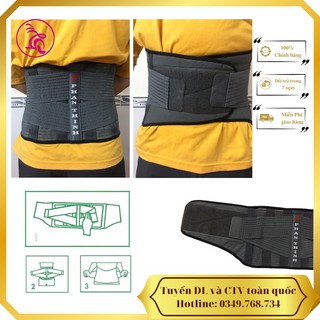 Đai Lưng Cột Sống, Thắt Lưng Cao Cấp 3M Mềm Chống Đau lưng,Trị Thoát Vị Đĩa Đệm,Vôi Hóa Cột Sống