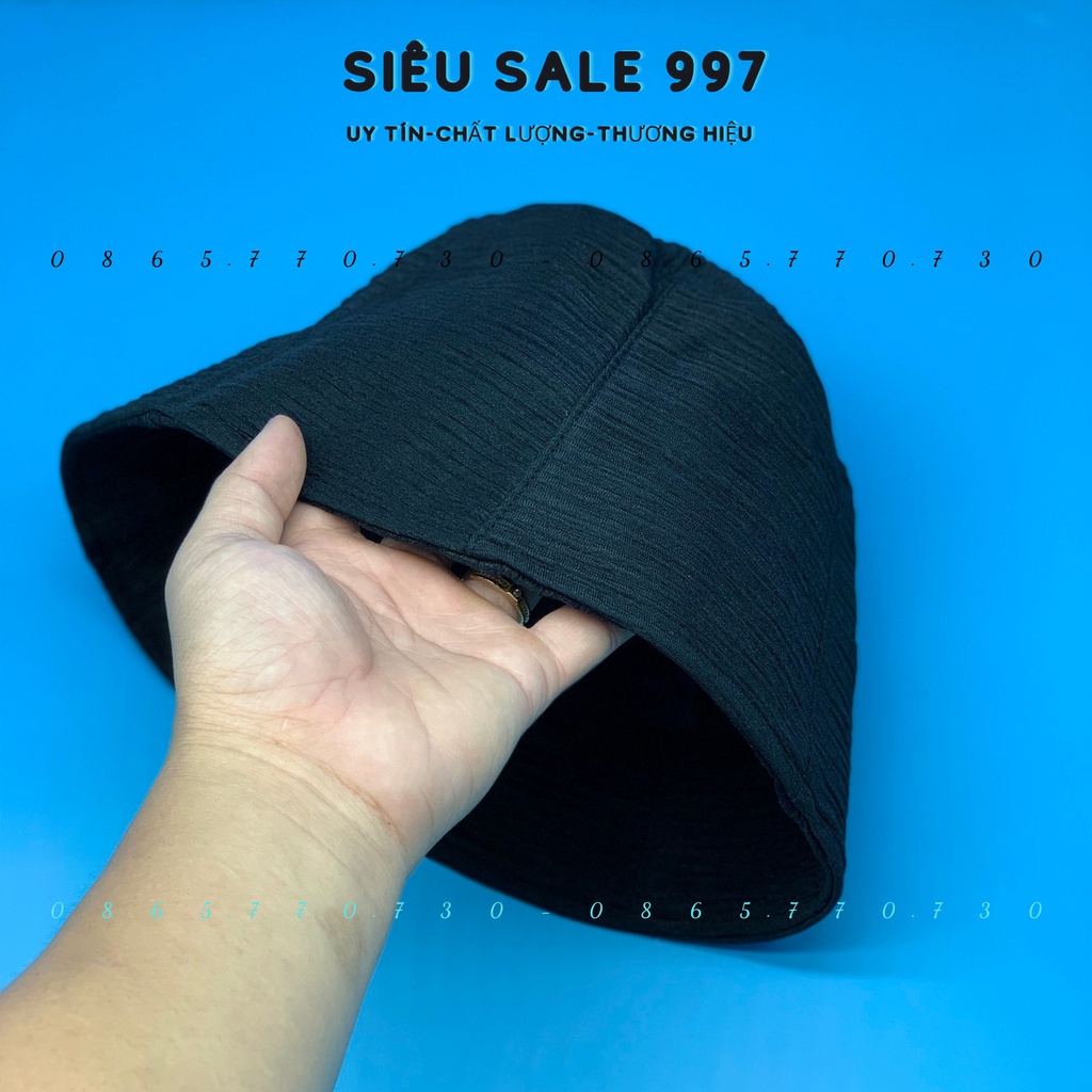 NÓN VÀNH CỤP NHÚNG HÀNG QC NHẬP CHẤT VẢI MỀM FORM ĐẸP CÓ DÂY ĐIỀU CHỈNH