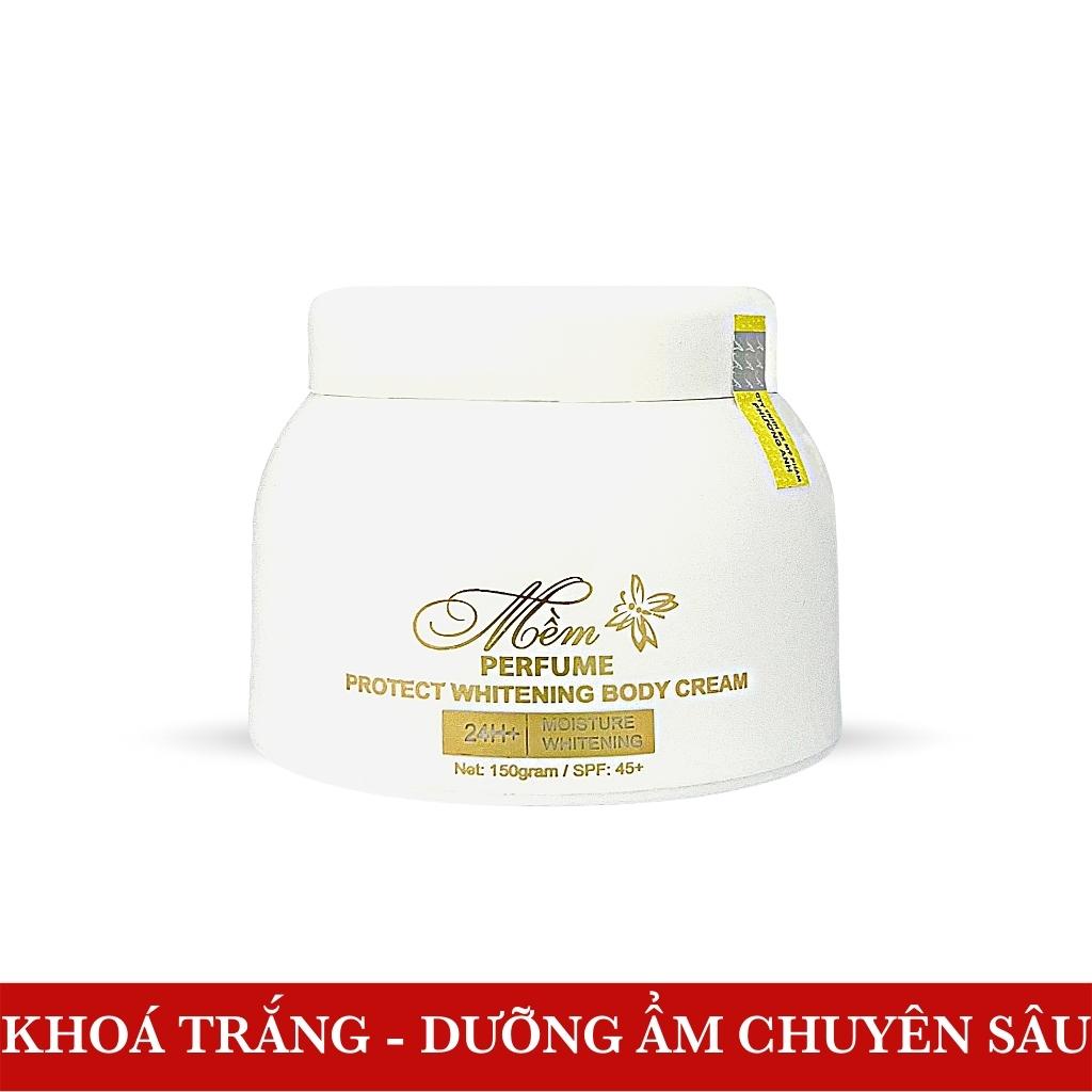 Combo dưỡng ẩm trắng da toàn thân Mềm a cosmetics, kem body mềm, kem tắm trắng mềm