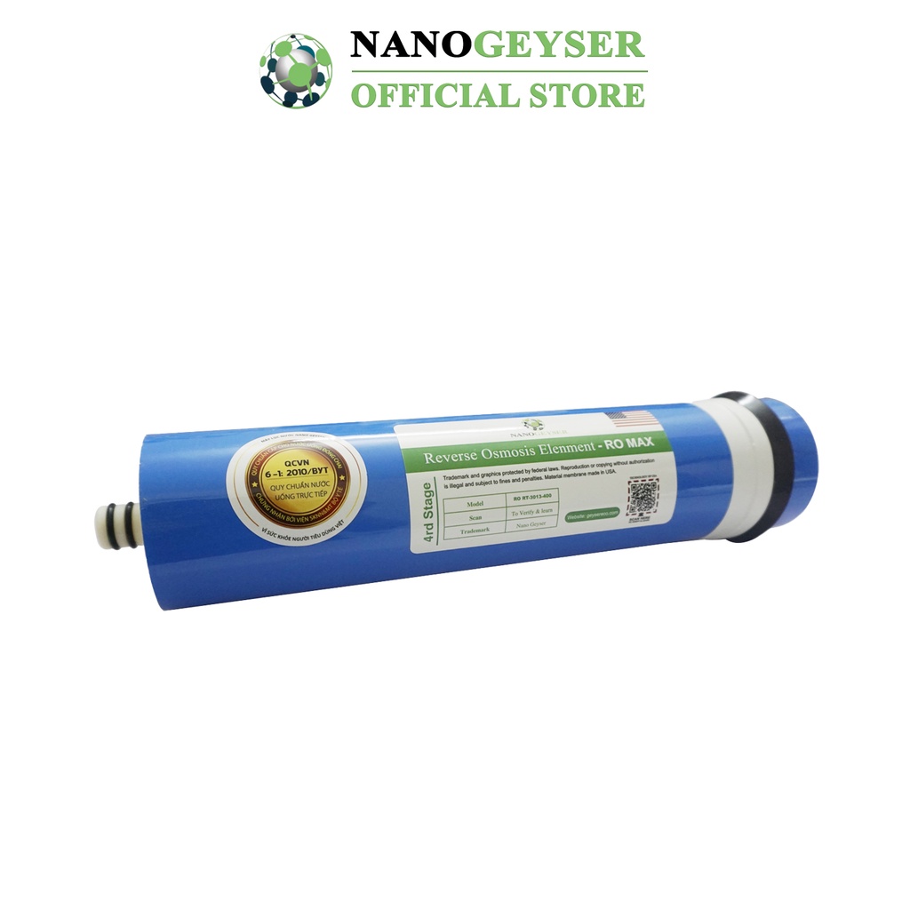 Màng RO 400G Max, Lõi lọc nước số 4 máy RO bán công nghiệp, Dùng cho các dòng máy lọc nước RO, Kangaroo, Karofi, Aqua...