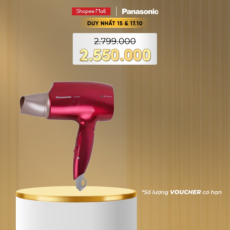 Máy Sấy Chăm Sóc Tóc Panasonic EH-NA45RP645 - Bảo Hành 12 Tháng - Hàng Chính Hãng