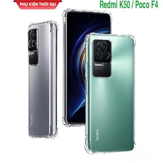 Ốp lưng Redmi K50 / K50 Pro silicon trong suốt lồi 4 góc bảo vệ toàn diện hạn chế ố
