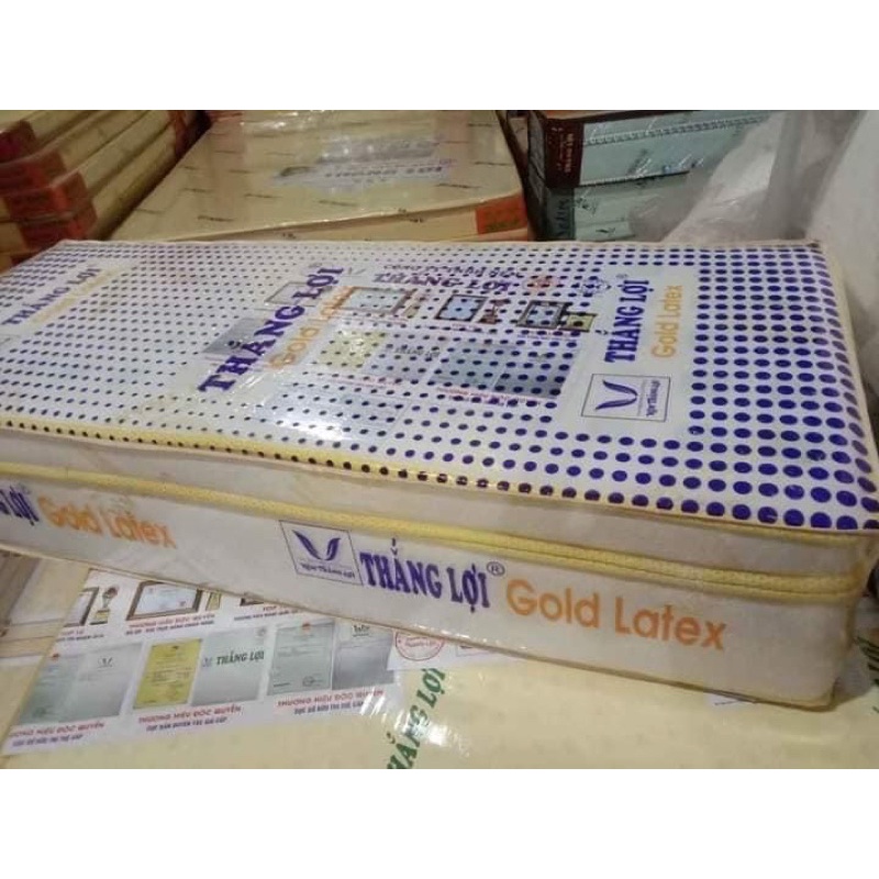 Nệm cao GOLD LATEX THẮNG LỢI CHÍNH HÃNG, GẤP 2, GẤP 3 BH 15 NĂM
