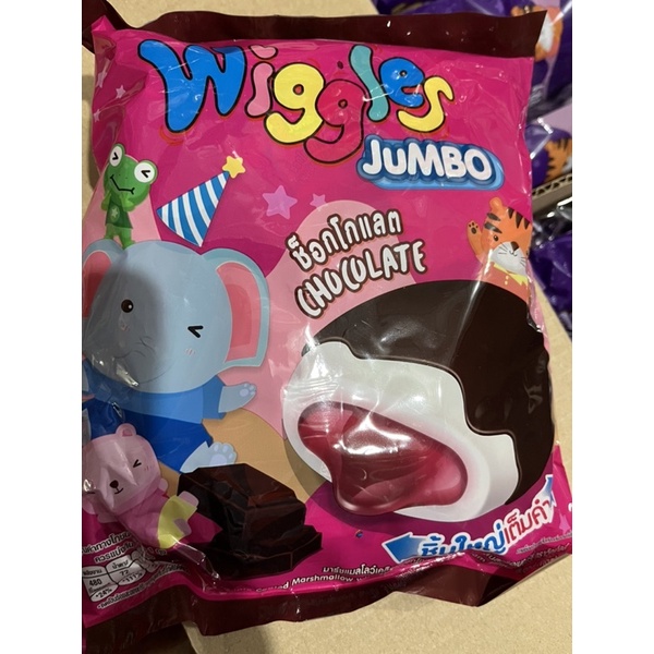 Kẹo Wiggles Jumbo Có Nhân Thái Lan Gói 144g