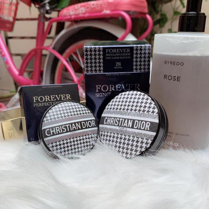 Phấn nước CUSHION 𝐃𝐈𝐎𝐑 𝐍𝐄𝐖 𝐋𝐎𝐎𝐊 𝐄𝐃𝐈𝐓𝐈𝐎𝐍 FULL SIZE