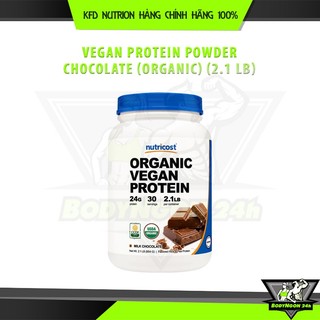 Nutricost - chính hãng - organic vegan protein 2lbs |sữa dinh dưỡng bổ sung protein thực vật thích hợp cho người ăn chay