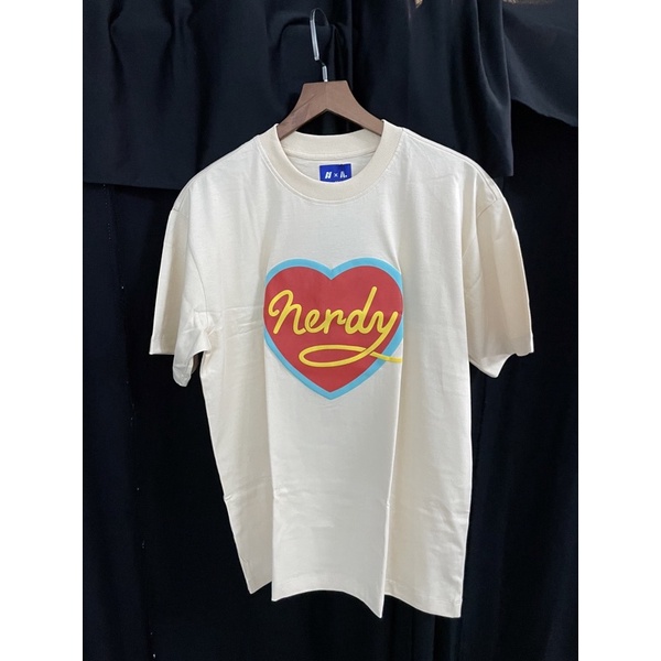 Áo Thun Nerdy Brand Korea đầy đủ Tag,Mạc Hãng