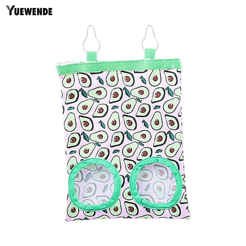 [Yue.z] Túi Cỏ Đựng Thức Ăn Nhiều Kiểu Dáng Cho Nhím Guinea Pig Hay Treo Chống Mài Mòn