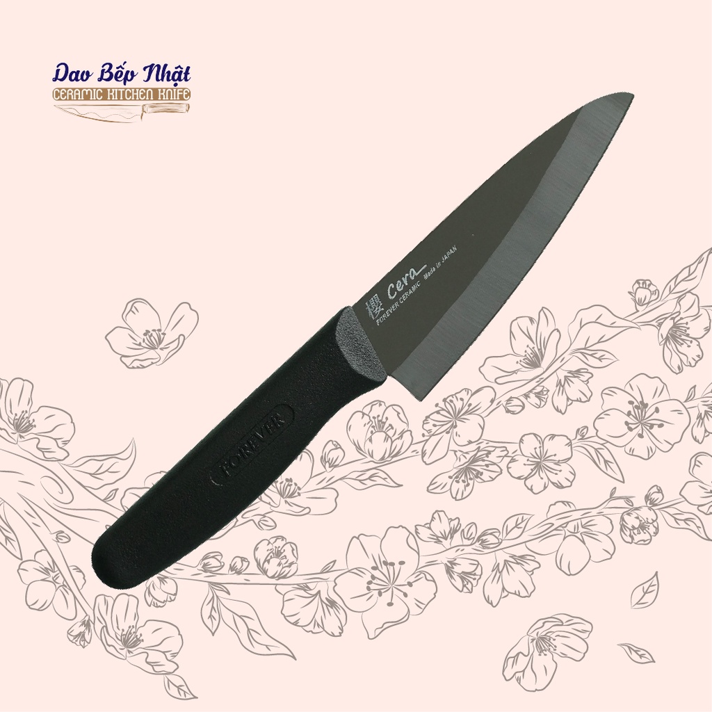 Dao bếp gốm sứ cao cấp Nhật Bản CERAMIC FOREVER RB-14B