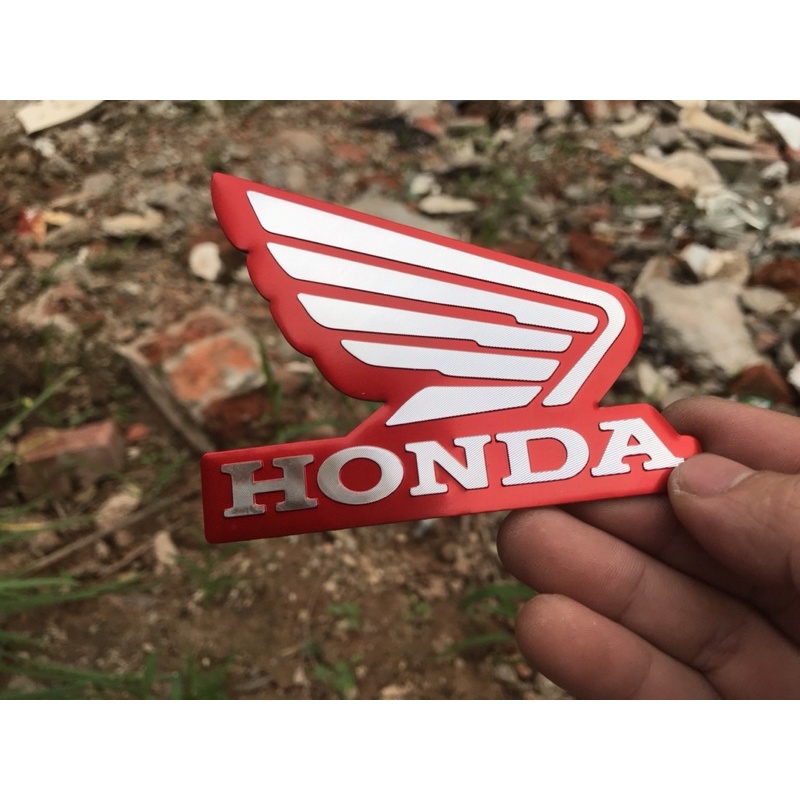 Logo cánh chim cứng màu đỏ cực đẹp