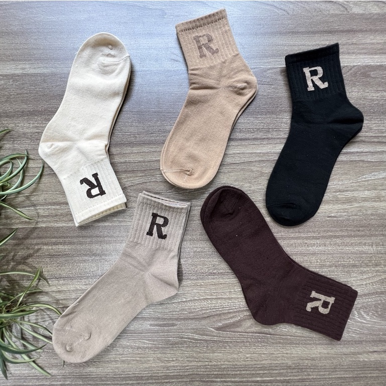[ SIÊU RẺ ] SET 5 đôi  Vớ Nữ cổ TRUNG Gấu cute trẻ trung, phong cách Hàn Quốc, họa tiết dễ thương