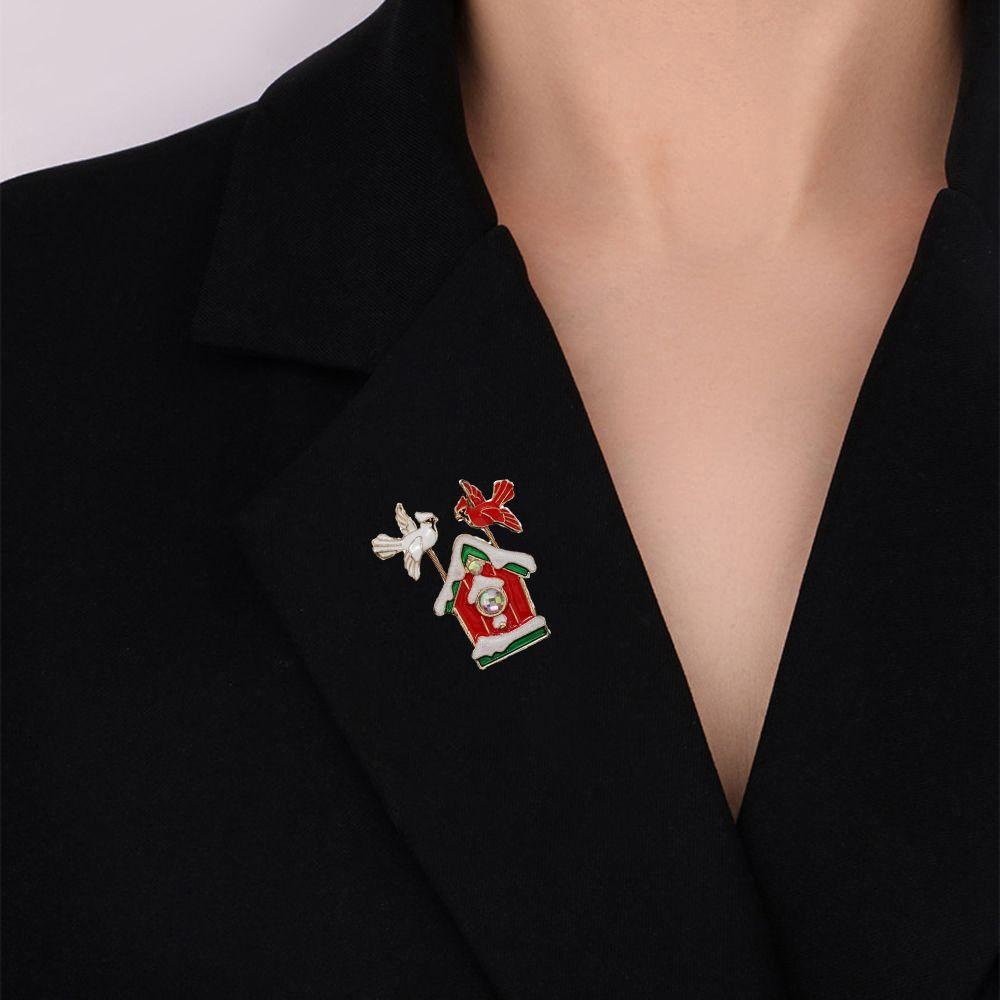 Ghim Cài Áo Hình Giáng Sinh Thời Trang Dành Cho Nam Nữ