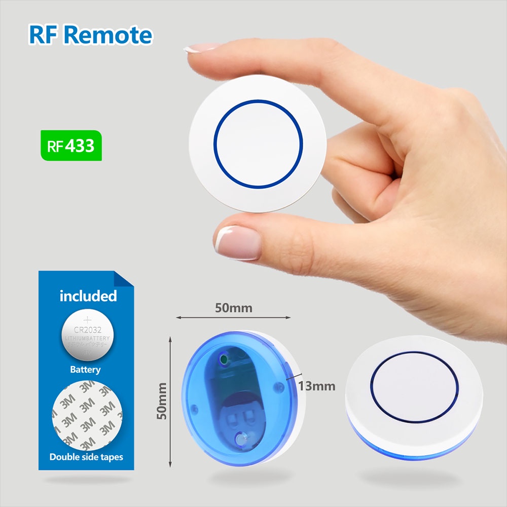 Bộ Điều Khiển Từ Xa Không Dây 433MHz RF AC 110V 220V 10A Cho Máy Bơm Đèn