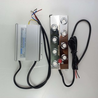 Combo vỉ 8 mắt + nguồn chống nước 48v | vỉ phun sương 8 mắt + nguồn chống nước 48v