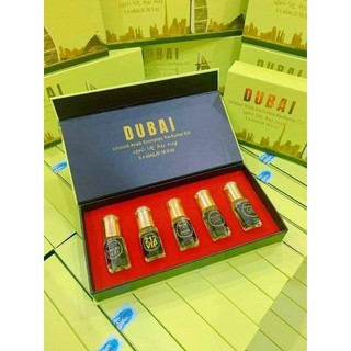 Set 5 chai tinh dầu nước hoa dubai