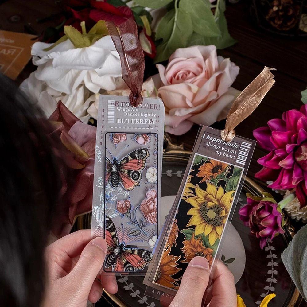 Thẻ Đánh Dấu Sách Trong Suốt Dùng Làm Quà Tặng Cho Học Sinh