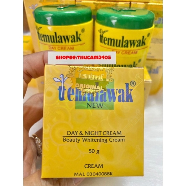 COMBO KEM TEMULAWAK TRẮNG DA NGÀY & ĐÊM 50g.