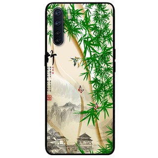Ốp lưng Oppo Reno 3 / A91 - Reno 3 Pro - Reno 4 - Reno 4 Pro - Reno 5 - Reno 5 Pro mẫu Tranh Làng Tre