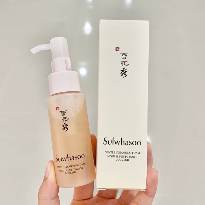 [Mã WCP2312 giảm 30% đơn 120k] SỮA RỬA MẶT DỊU NHẸ Sulwhasoo Gentle Cleansing Foam 50ml