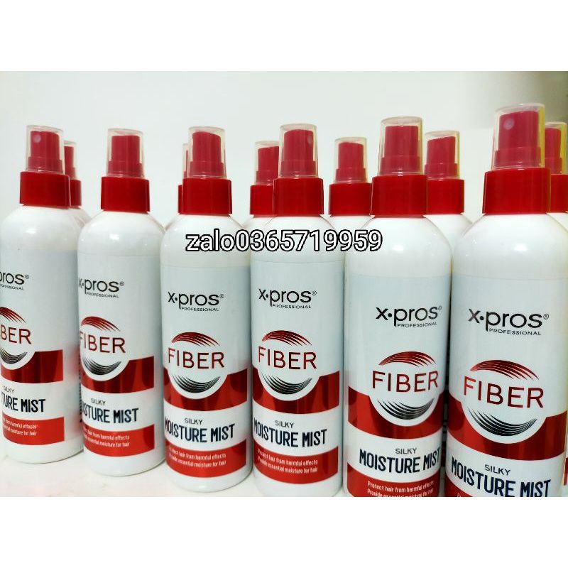 FIBER xịt dưỡng tóc ẩm,phục hồi tóc chai (280ml)