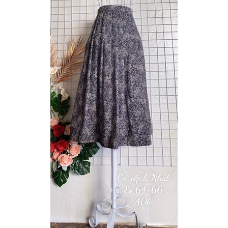 Chân váy dài kiểu vintage