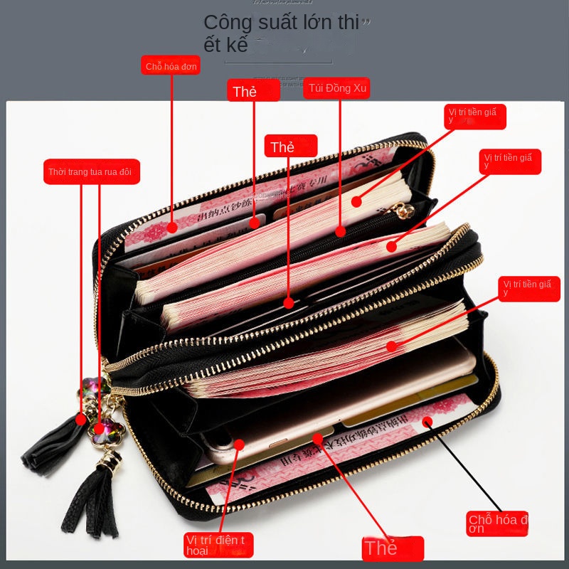 Ví Da Đa Năng Thời Trang Cho Nữ