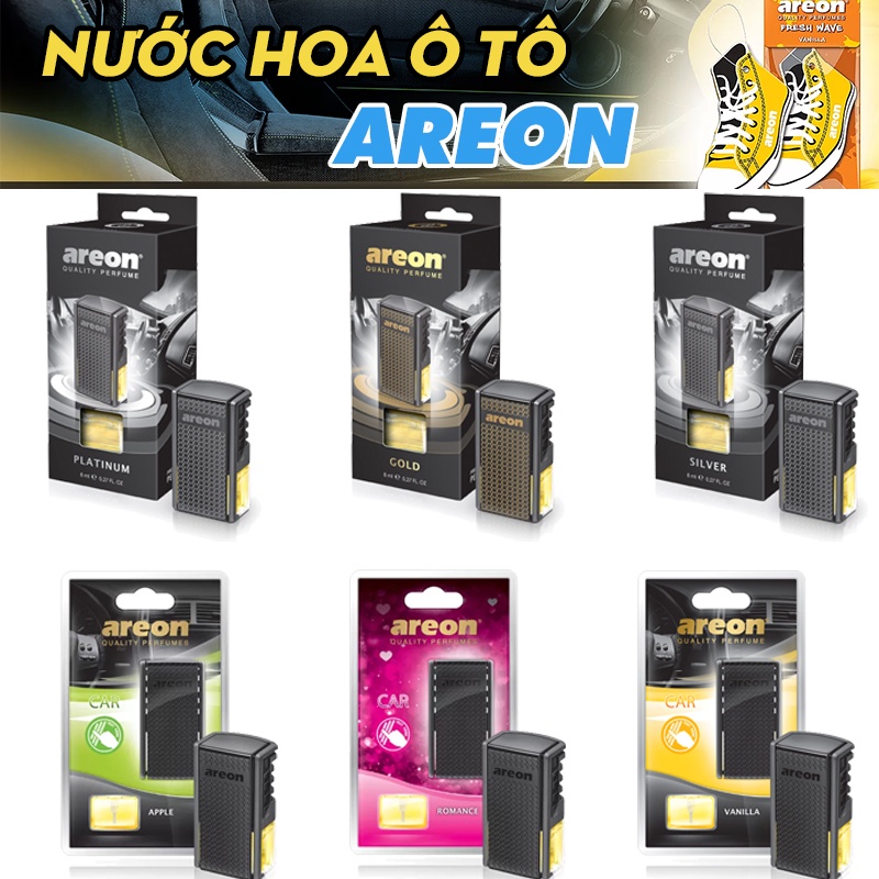 NƯỚC HOA Ô TÔ AREON