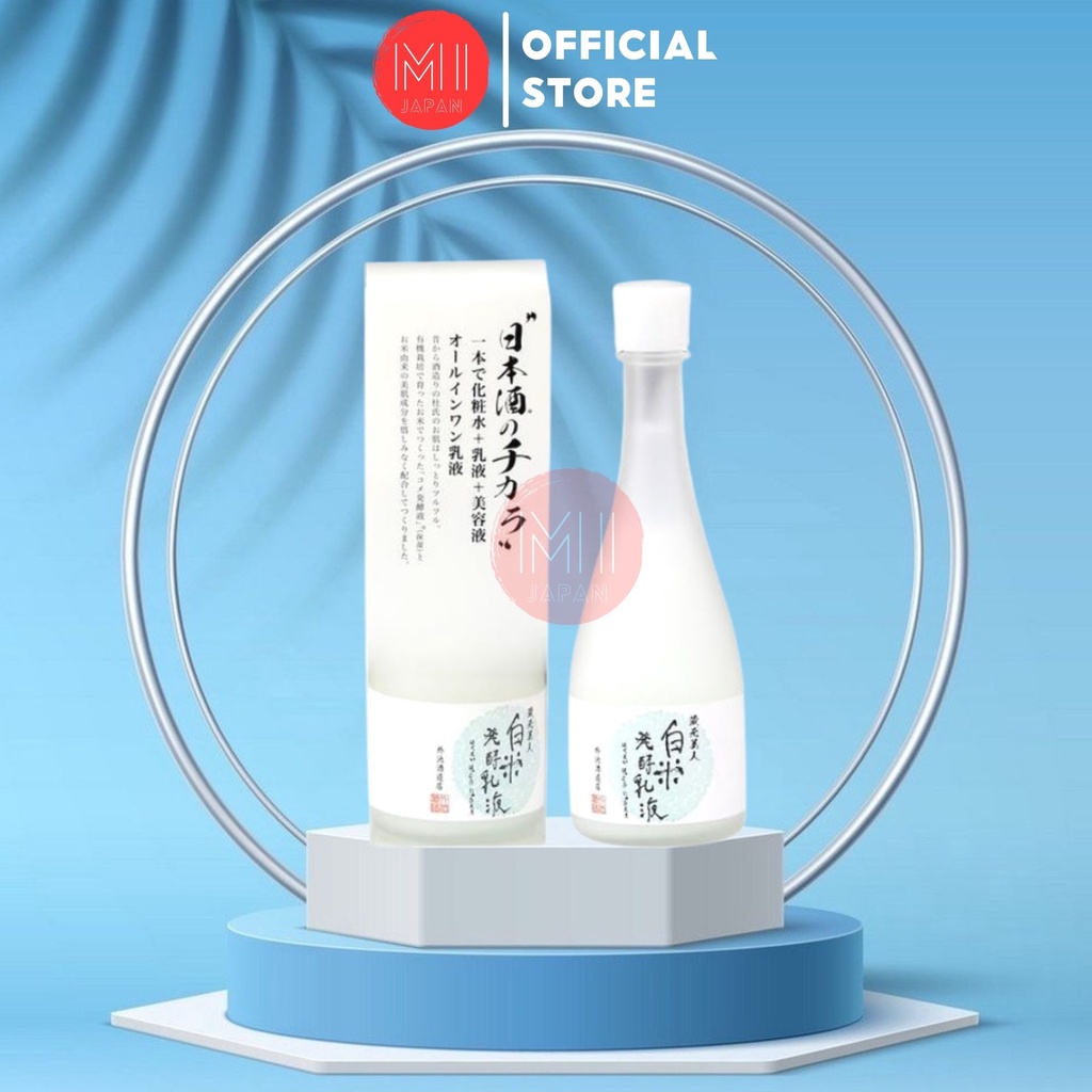 Nước thần dưỡng da Kuramoto Bijim Sake Lotion Nhật Bản chính hãng - Chai 120ml