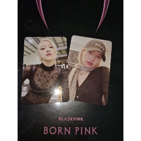BORN PINK PHOTOCARD, ALBUM | LISA ROSÉ