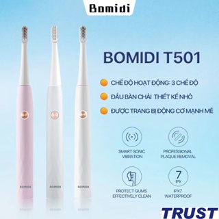 Bàn Chải Điện Xiaomi Youpin Bomidi T501 -3 chế độ Làm sạch