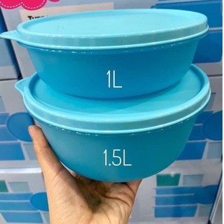 Set 2 Hộp Tròn Tupperware Modular Bowl (1L & 1.5L)