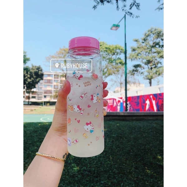 Bình Nước hellokitty 500ml