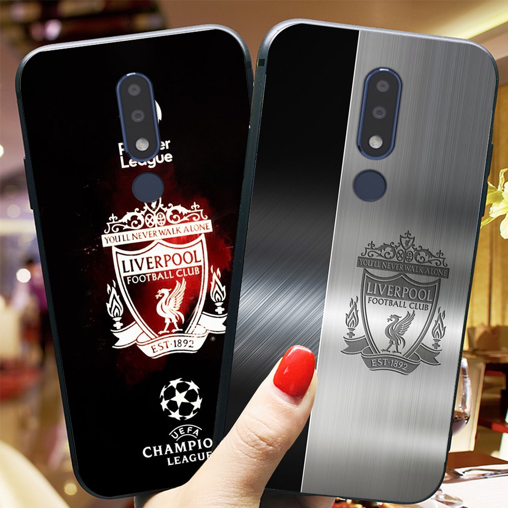 Ốp lưng điện thoại nokia x5 / nokia x6 / nokia 5.1 plus / nokia 6.1 pllus thương hiệu bóng đá liverpool