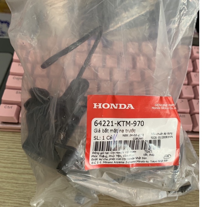 GIÁ BẮT MẶT NẠ FU NEO ZIN CHÍNH HÃNG HONDA