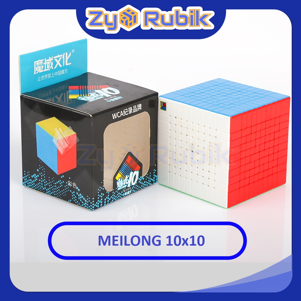 Rubik 10x10 Moyu Meilong- Khối lập phương 10 tầng/ Đồ chơi thông minh - Zyo Rubik