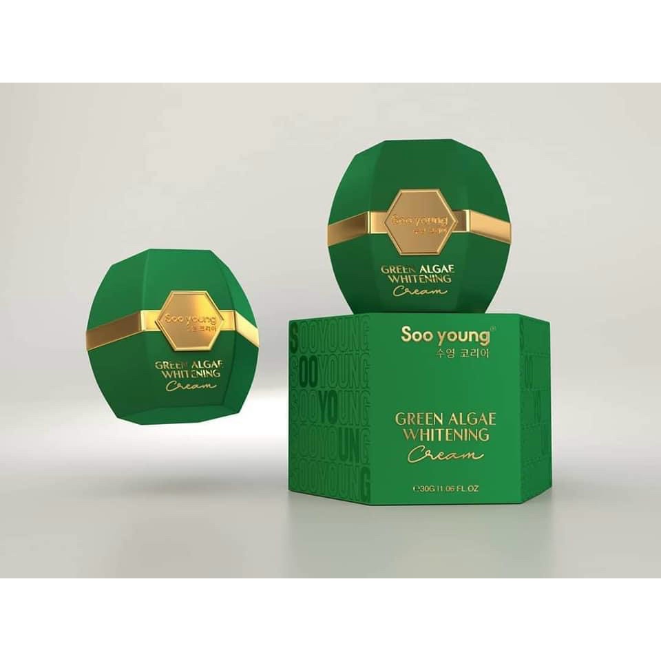 Bộ Kem Face Ngăn Ngừa Nám - Dưỡng Trắng - Soo Young Mẫu Mới 30g