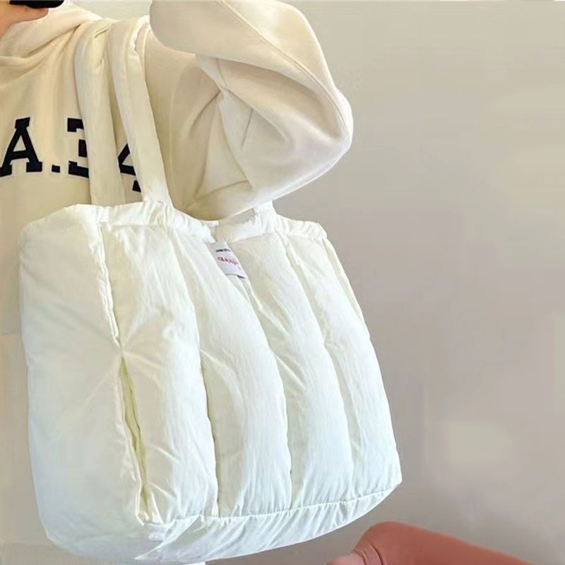 Túi Đeo Vai Bằng cotton Nhẹ Cỡ Lớn Thoải Mái Có Thể Gấp Gọn Cho Nữ