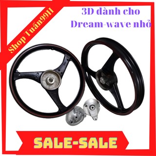 Bánh mâm 3D thắng đùm ( cơ ) dành cho Dream, Wave nhỏ
