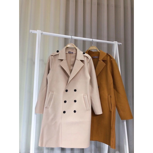 Áo Dạ Ép Dáng Dài