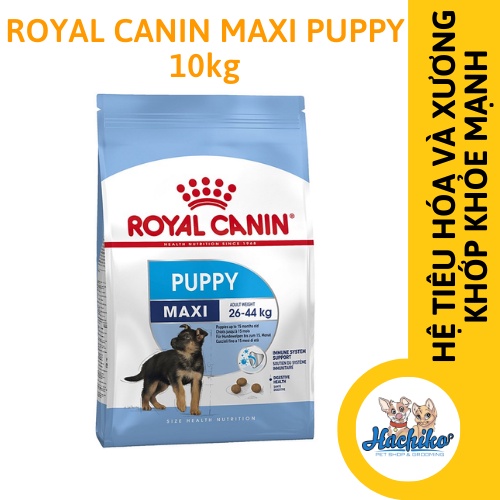 Royal Canin Maxi Puppy 10kg - Thức ăn cho chó giống lớn dưới 15 tháng Royal Canin Maxi Puppy 10kg